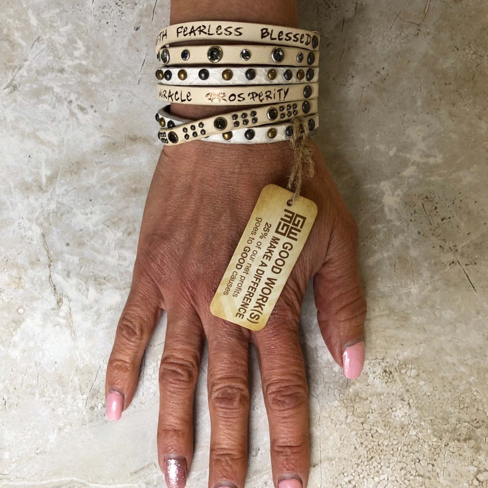 GOOD WORKS CUFF BRACELT